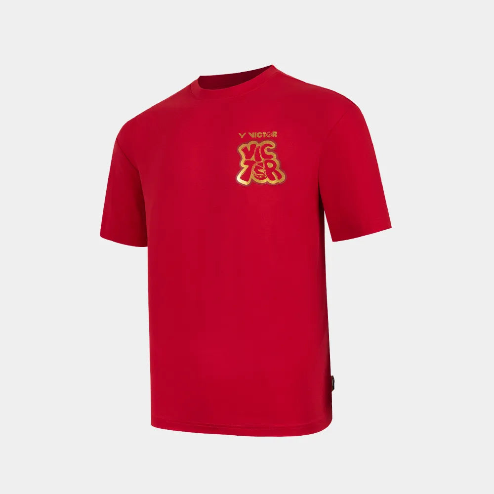 VICTOR T-602CNY-D Year of the Horse Knitted T-Shirt 2026 CNY