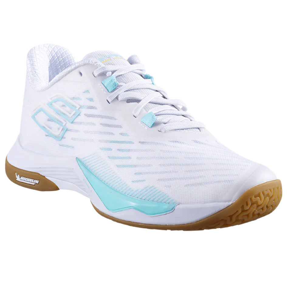 BABOLAT SHADOW TOUR 5 WOMEN COURT SHOES (white/cockatoo)