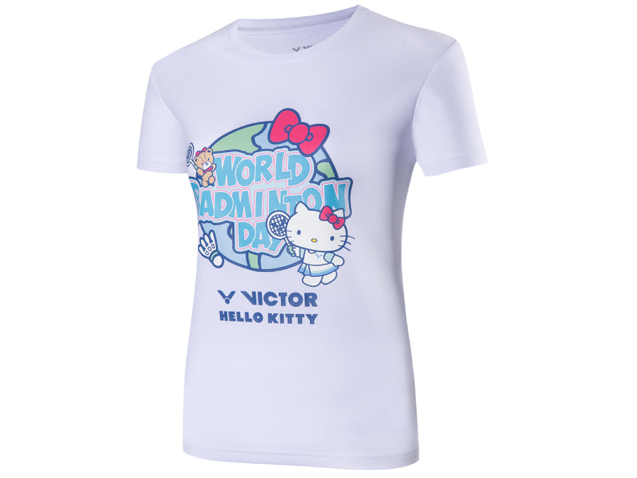 VICTOR T-KT301 A HELLO KITTY WOMEN'S T-SHIRT (LIMITED EDITION)