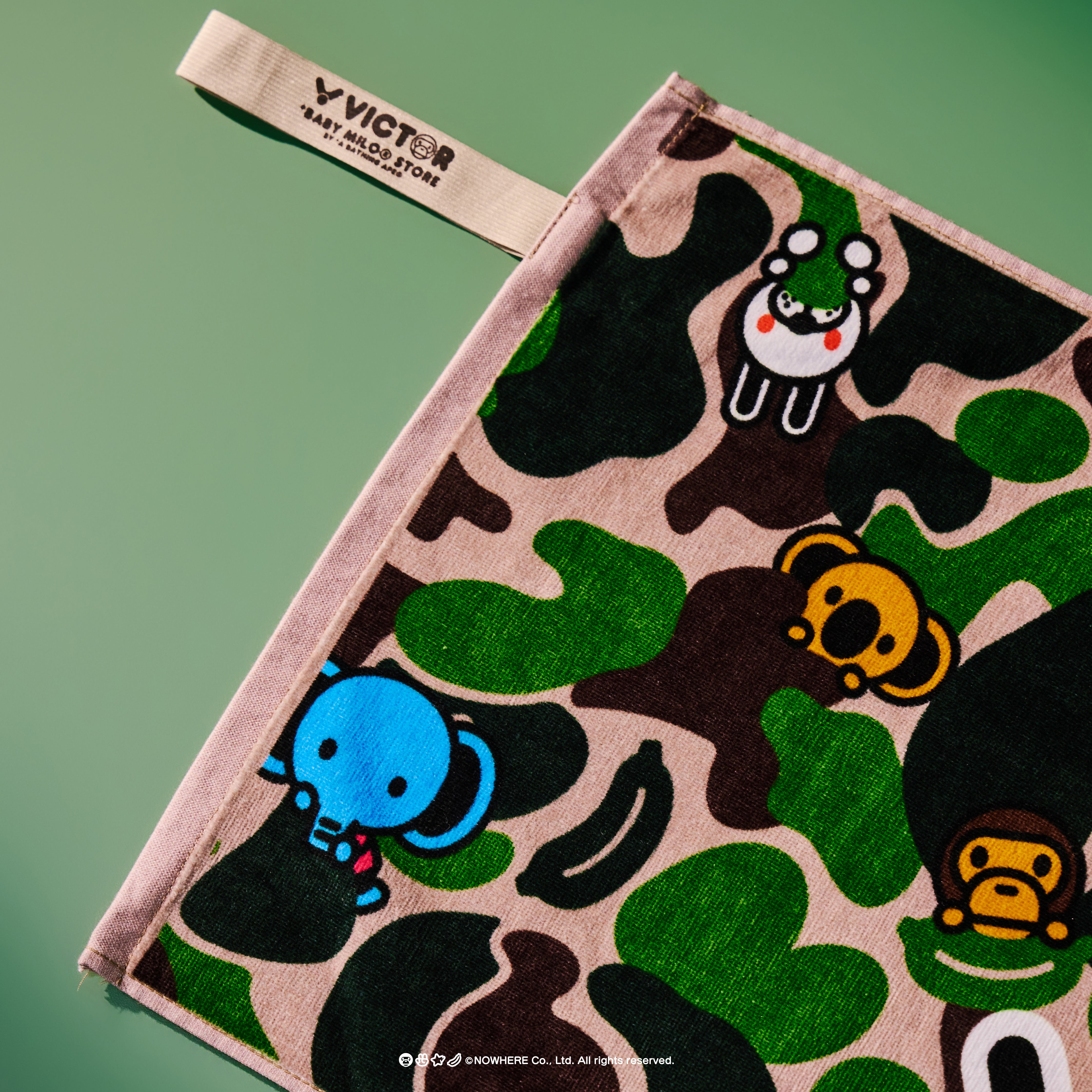VICOTR BABY MILO タオルセット VICTOR x BABY MILO Towel (TW512BM/TW513BM) - G/W