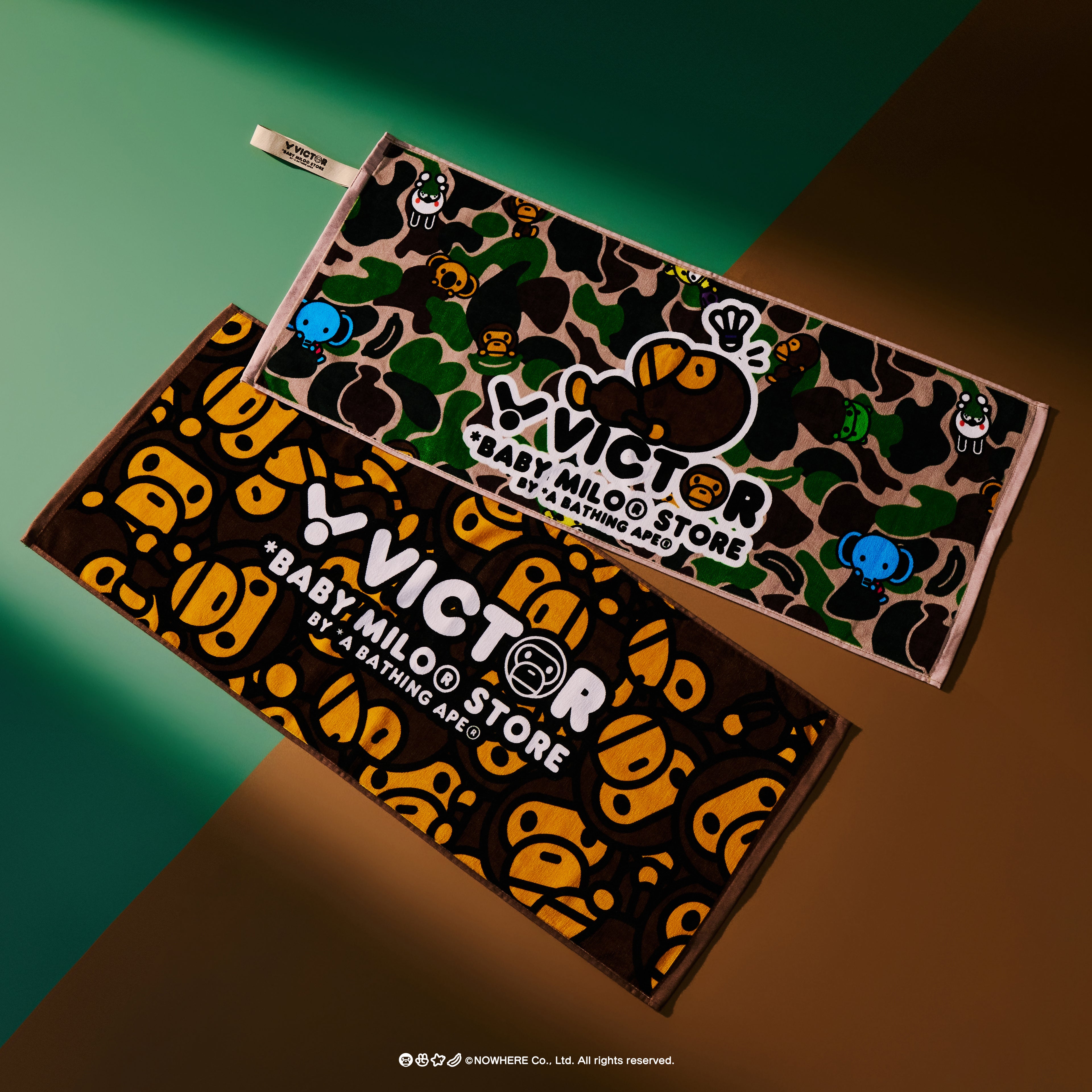 VICTOR x BABY MILO Towel (TW512BM/TW513BM) - G/W