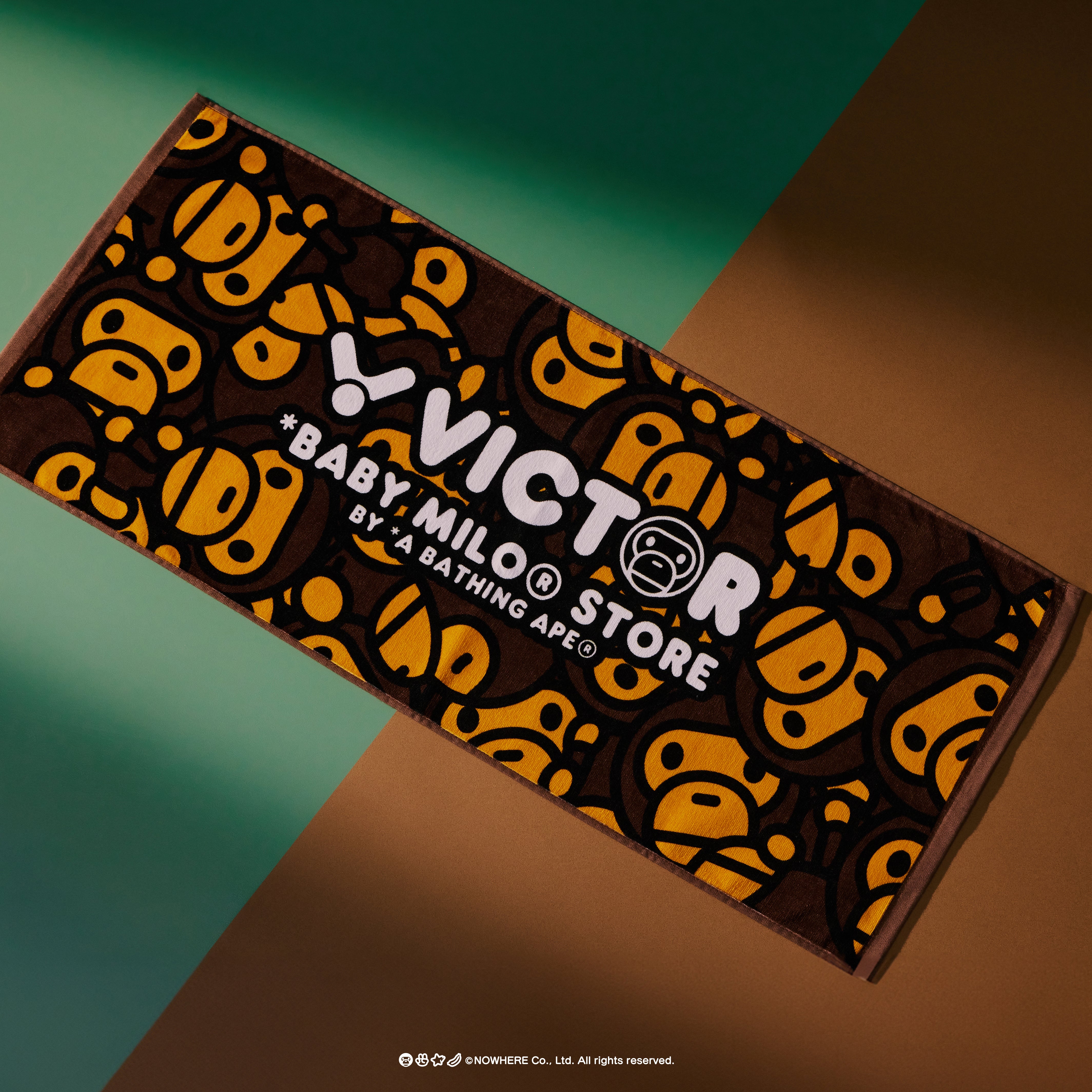 VICTOR x BABY MILO Towel (TW512BM/TW513BM) - G/W