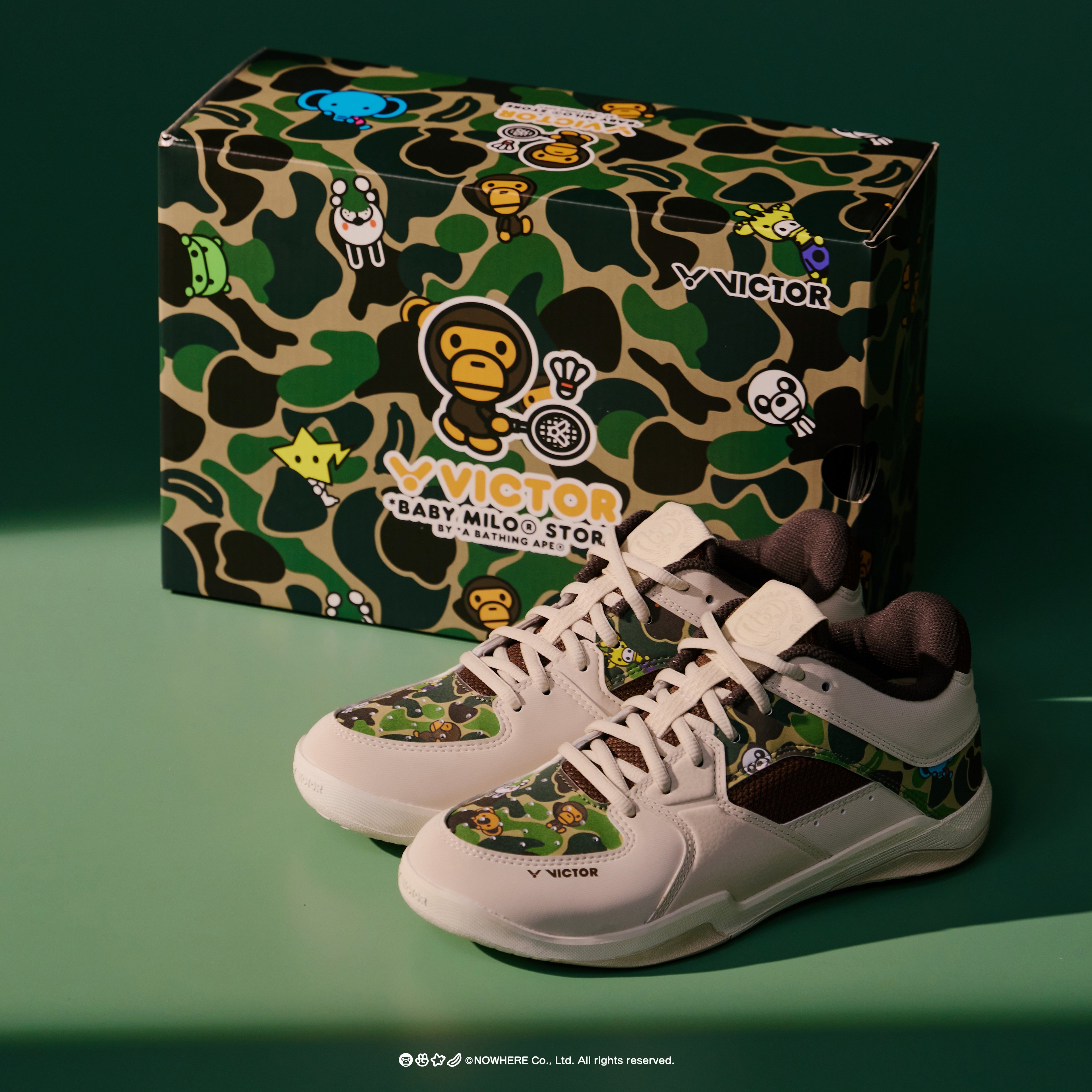 VICTOR x BABY MILO SHOES VG-BM V (MILO KHAKI)