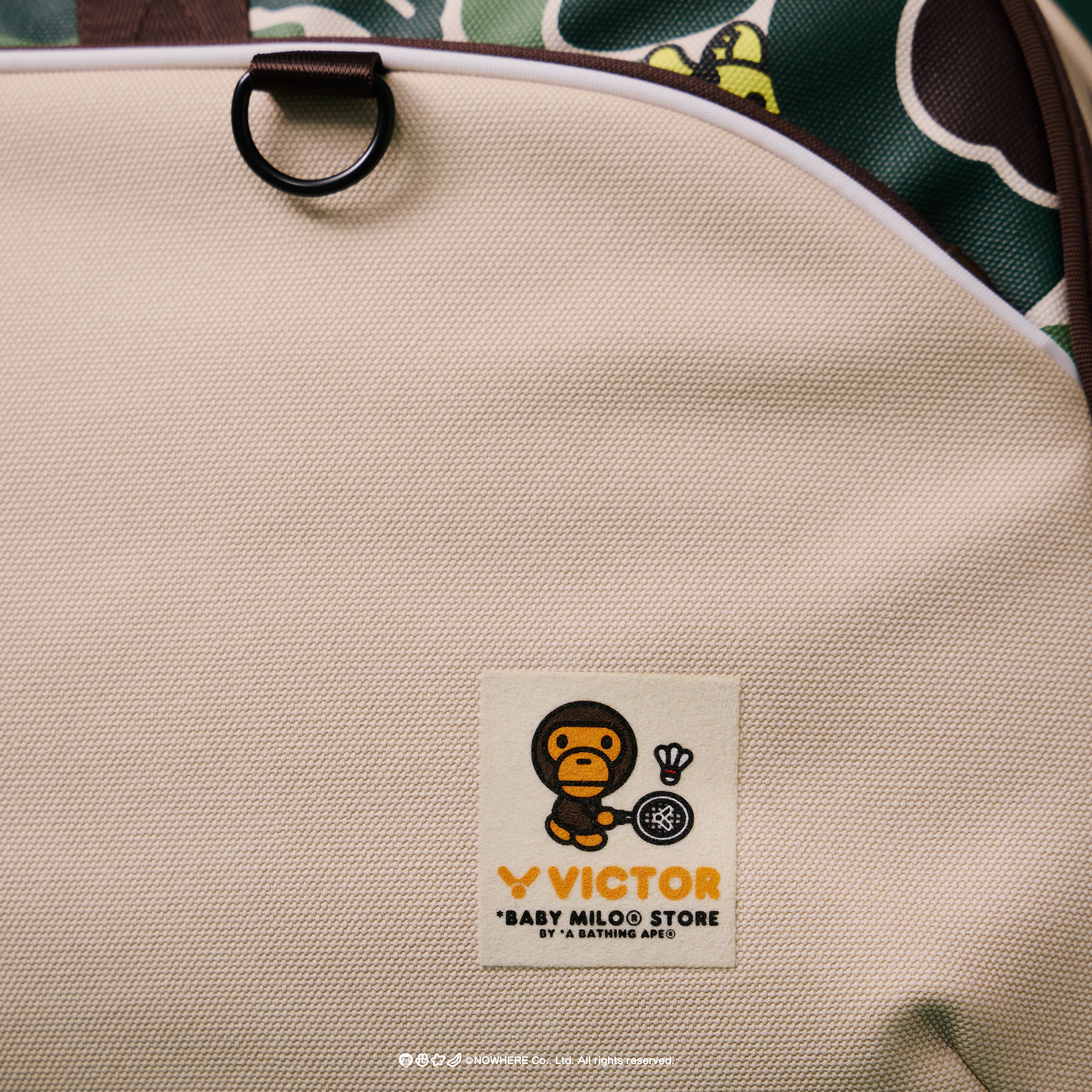 VICTOR X BABY MILO BR5649BM V - Rectangular Racket Bag (Milo Khaki)