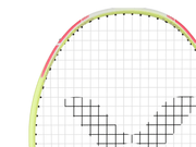 VICTOR THRUSTER K 66 (ULTRA LIGHT) BADMINTON RACKET (strung)