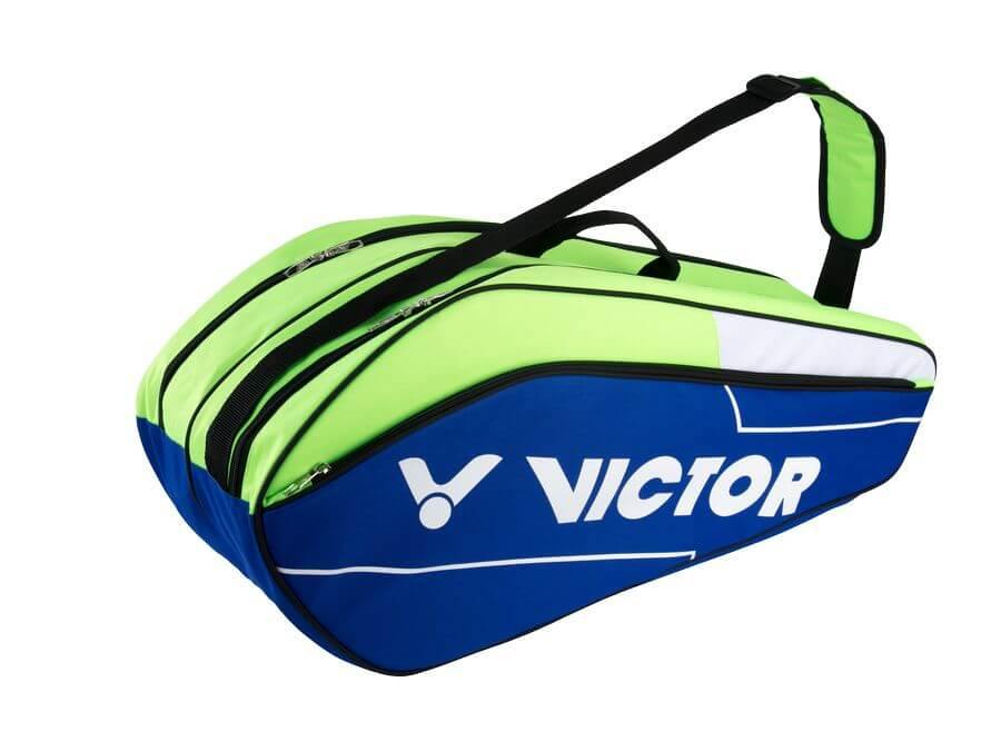 Victor BR 6211 GF 2 Compartment Racket Bag [Green/Blue]