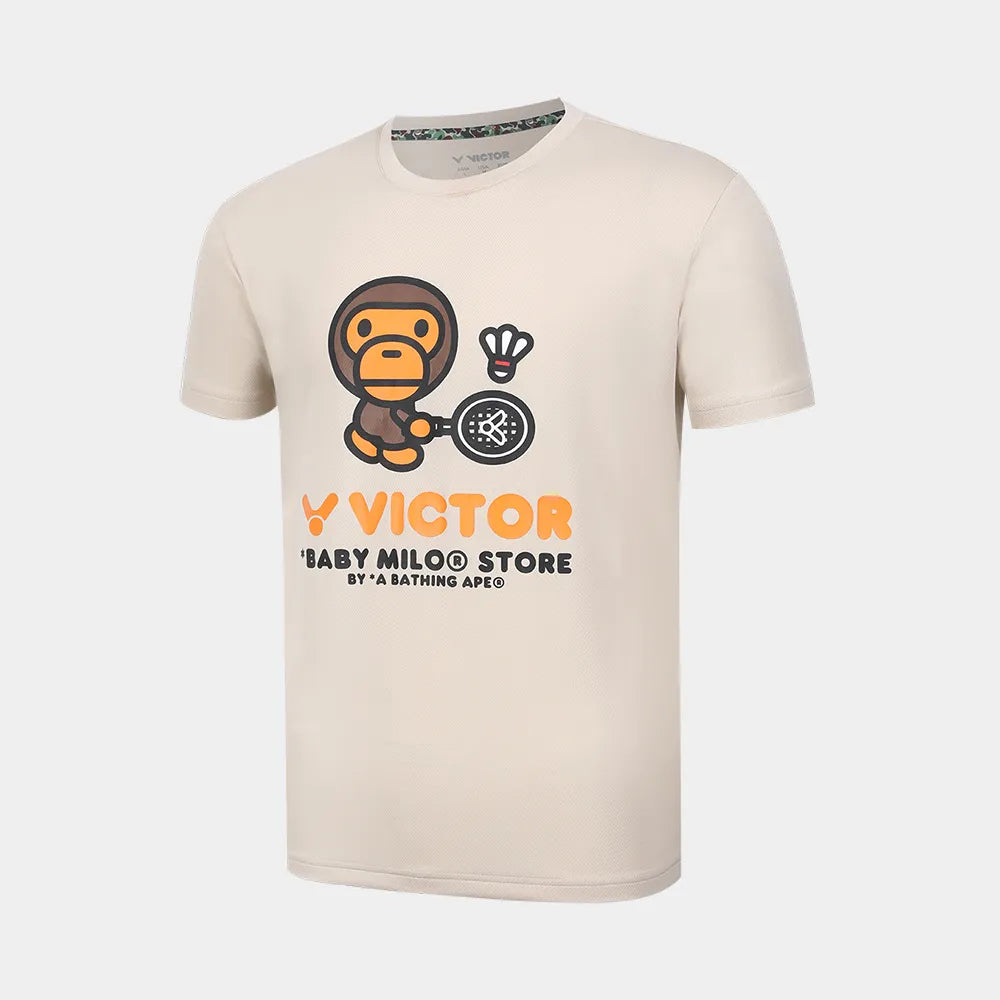 VICTOR x BABY MILO Knitted T-Shirt T-503BM V (Milo Khaki)