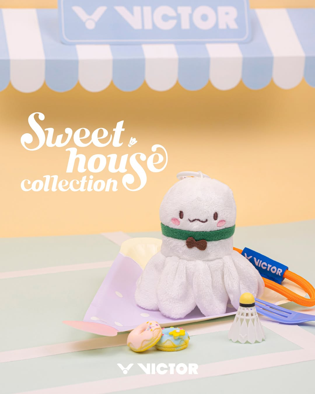 VICTOR Sweet House Collection: Sweet Smash Bag Charm PG6027A (Original)